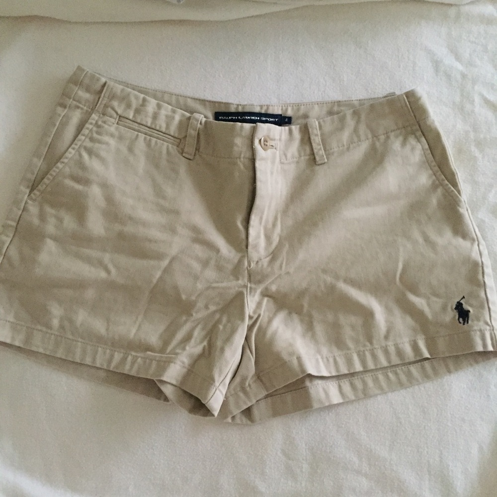 RALPH LAUREN beige shorts /Size 4